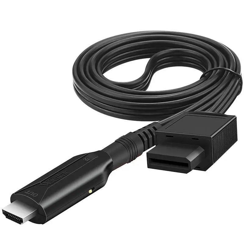 100pcs Wii to HDMI Game Consolas Converter Video Audio Adapter Cable HD Smart TV Monitor For Nintendo Switch 1M 720P/1080P