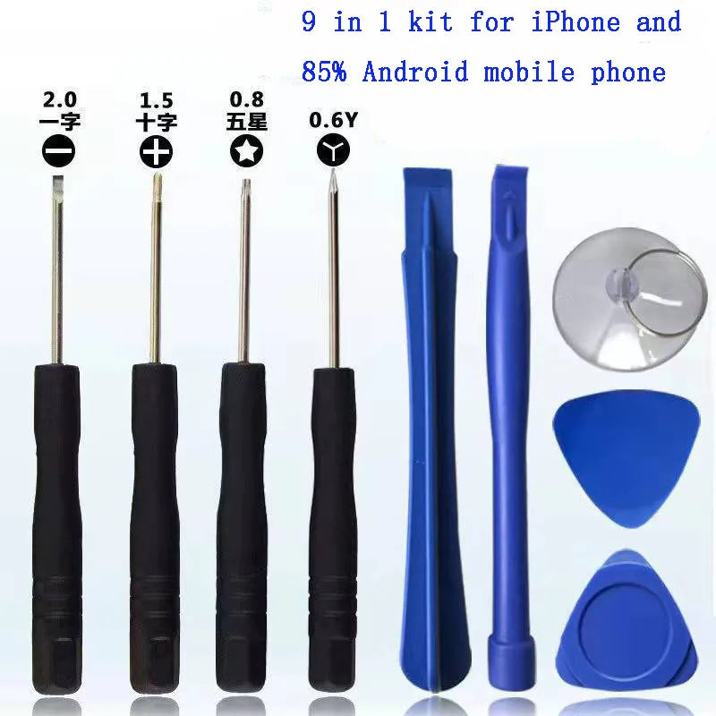 11 in1 Kit Mobile Phone Repair Tool Screen Opening Tools Tablet Battery Disassembly Sets Screwdriver For iPhone Samsung Xiaomi