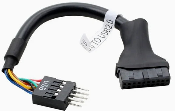 50 units USB3.0 Adapter Cable for 13CM USB2.0, 20 pins for 9 pins, USB Adapter Cables for Old Motherboard, 20 male pins for 9 female pins