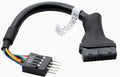 50 units USB3.0 Adapter Cable for 13CM USB2.0, 20 pins for 9 pins, USB Adapter Cables for Old Motherboard, 20 male pins for 9 female pins