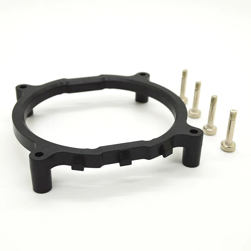 Plate-mãe cpu round base support for lga2011 x299 x99 x79 radiator fixo with parafuses for pc base stent fan quadro 25 peças