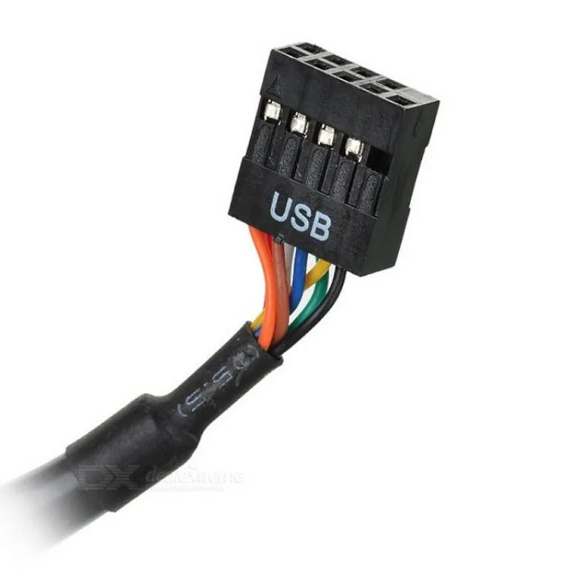 50 units USB3.0 Adapter Cable for 13CM USB2.0, 20 pins for 9 pins, USB Adapter Cables for Old Motherboard, 20 male pins for 9 female pins