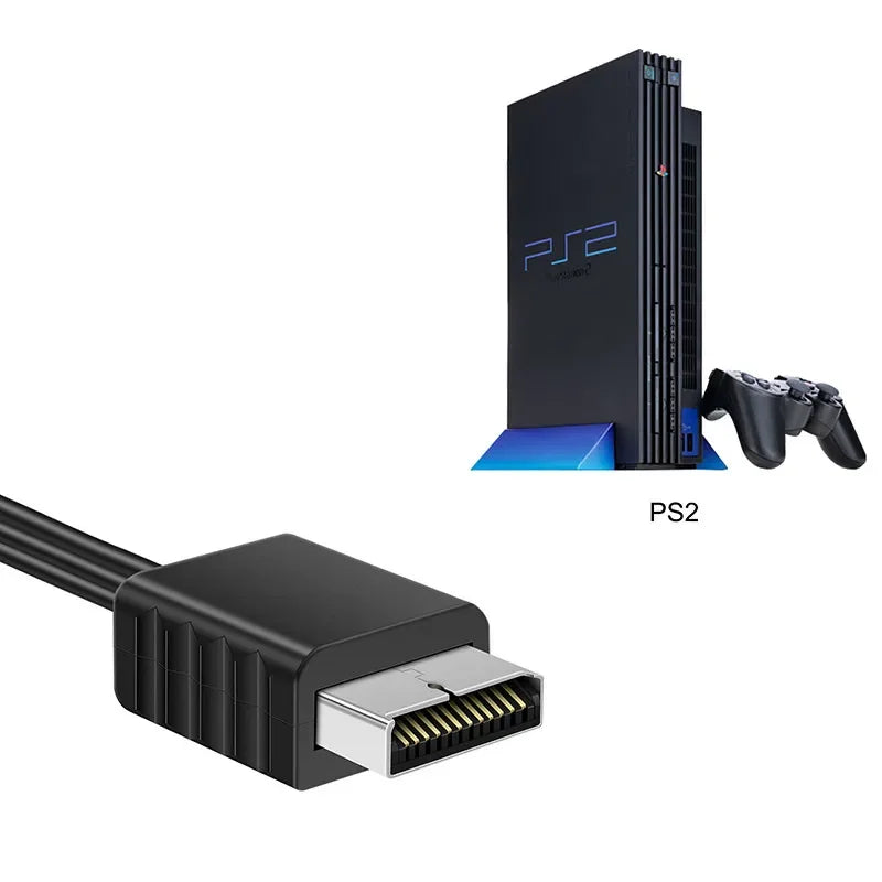 For ps1 ps2 for hdmi game console cable converter connect tv game consoles accessories 1m 720p/1080p hd video cables