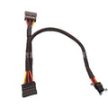 100PCS 30CM SATA 15P To 4Pin Power Supply Cable With 18CM Optical Drive Cords For DELL Vostro 3653 3650 3655 Connecting SSD