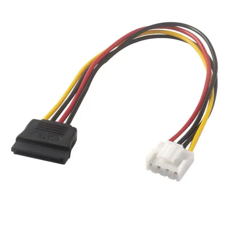 20cm 4p vh3.96 fat disc cable sata copper cable for hik-dahua uniview dvr power cable 4p pine for sata 100 pieces