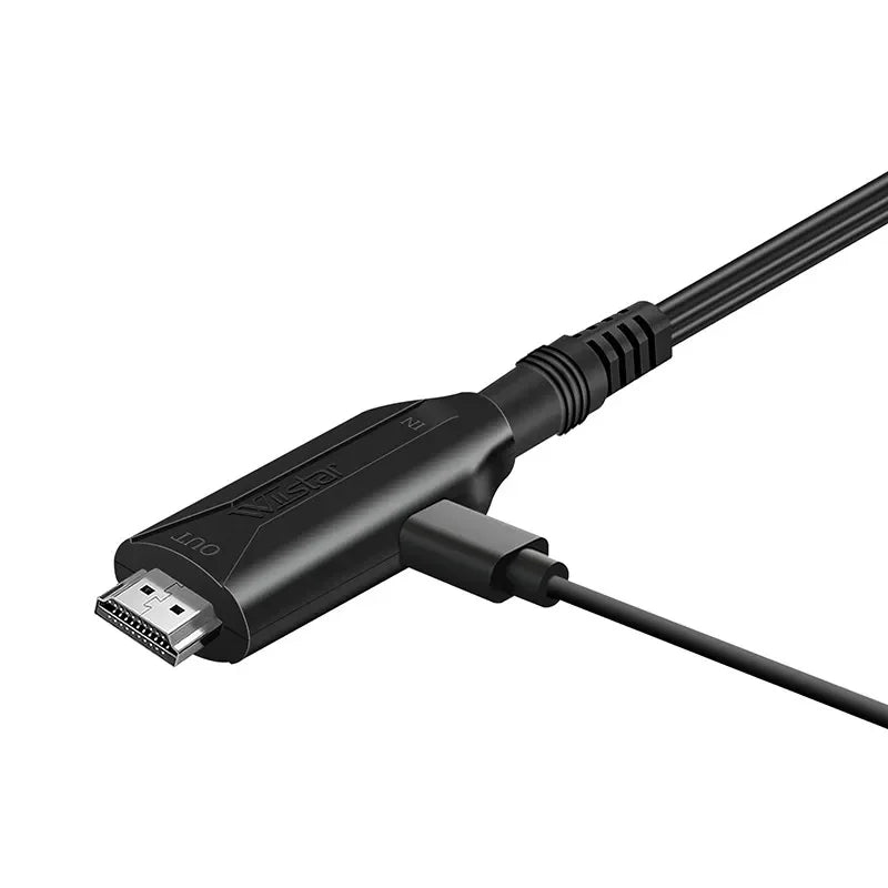 For ps1 ps2 for hdmi game console cable converter connect tv game consoles accessories 1m 720p/1080p hd video cables