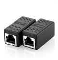 200pcs RJ45 Connector Cat7/6 Ethernet Adapter Gigabit Interface Network Extender Convertor For Extension Cable With inside Board