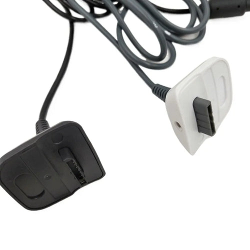 100pcs 1.5M USB Charger Cord for Xbox360 Joystick Wireless Game Controller Gamepad Charging Power Supply Cable Magnetic Ring