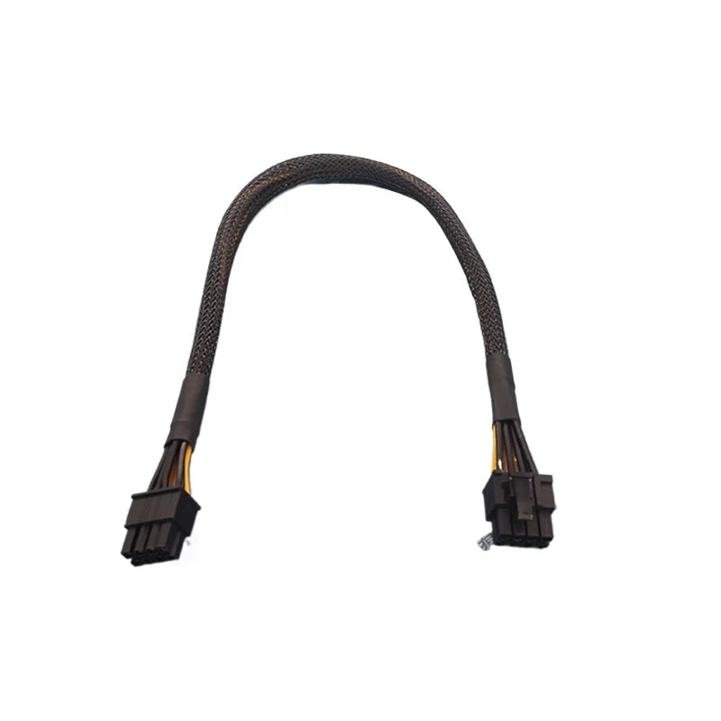 100PCS 18AWG Graphics Card Power Supply Cable R720XD/730 Server 8P To K80 A100 Standard Dual 8P (6 + 2) 60CM+15CM PC Accessories