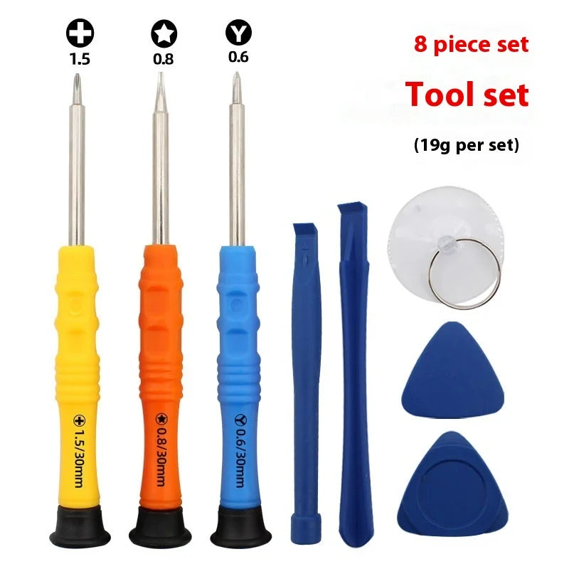 9 in 1 Multifunctional Disassembly Mobile Phone Repair Tool Screwdriver Kit Repair Tools Opening Set for Apple Android 1000sets
